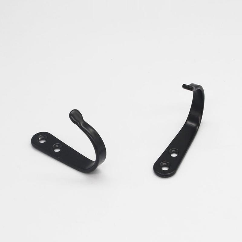 Durable Iron Coat Hooks Set of 5/10 Wall Mounted with Rust Proof Screws for Home Office
