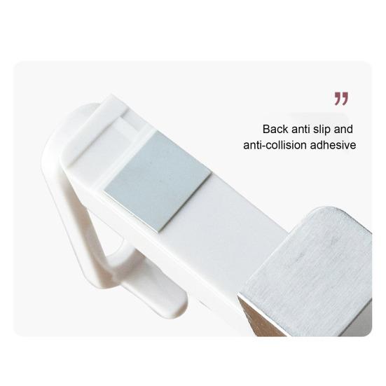 Выдвижной держатель для бумажных полотенец, регулируемая длина, простая установка, держатель для рулонной бумаги, ванная комната, кухня