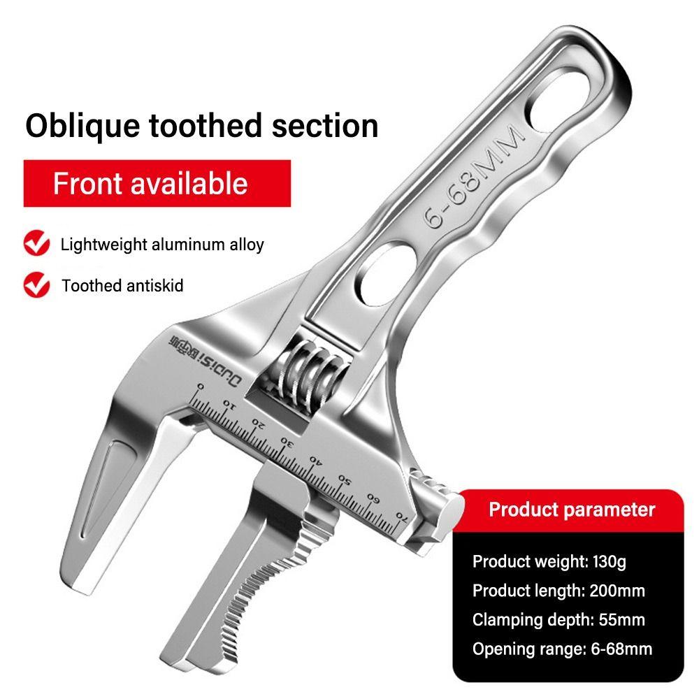 Короткая ручка сантехнический ключ для ванной комнаты очень большой кран отверстие труба инструмент для труб Главная