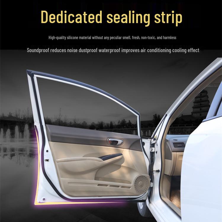 MG ZSE Seal Strip: Full Car Soundproofing, Dustproof, Noise-Reducing Door Gap Rubber