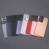 Новая задняя крышка для Samsung Galaxy S21 Ultra S21Ultra 5G SM-G998B/DS Корпус задней панели Стекло Замена объектива камеры