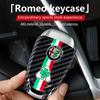 Замена корпуса автомобильного ключа Цветная Модная Стильная для Alfa Romeo Giulia и Stelvio Задняя крышка ключа Замена