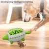 Hedgehog Shaped Dog Chew Toy Bite Tough Pet Food Leak Ball  Indoor Brain Game
