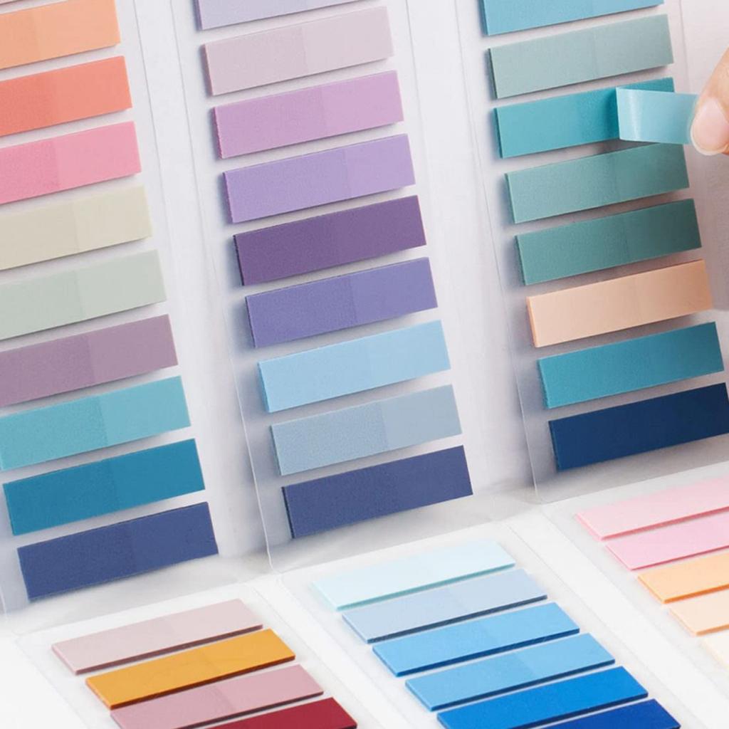 60 цветов самоклеящиеся записки блокноты закладки портативные индексные наклейки классификационные бумажные знаки офисные принадлежности
