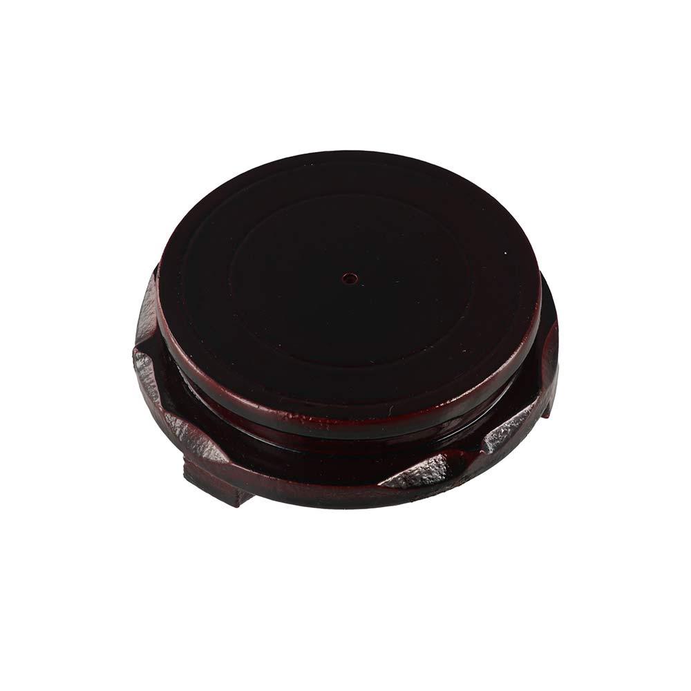 Retro Carved Home Decoration Rotate Antique Ornament Stand Base Vase Base Teapot Display Holder