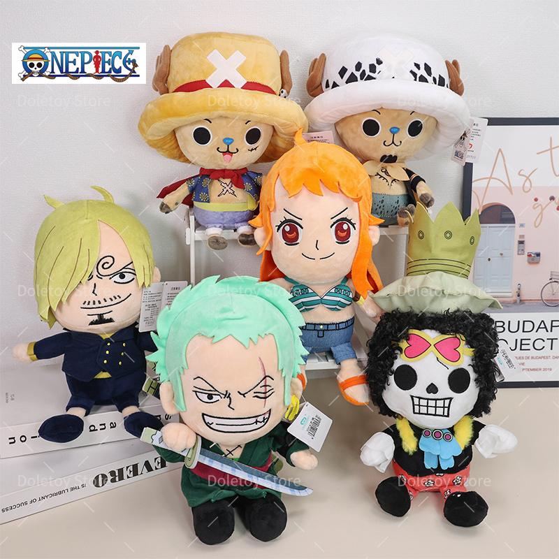 Новая аниме-игрушка Плюшевая кукла Чоппер из One Piece Милое лицо Набитая аниме-кукла Игрушка Мультяшные аниме-аксессуары Игрушка Подарок на день рождения Рождество