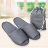 1 Pair Unisex Portable Travel Hotel SPA Home Indoor Guest Disposable Slippers