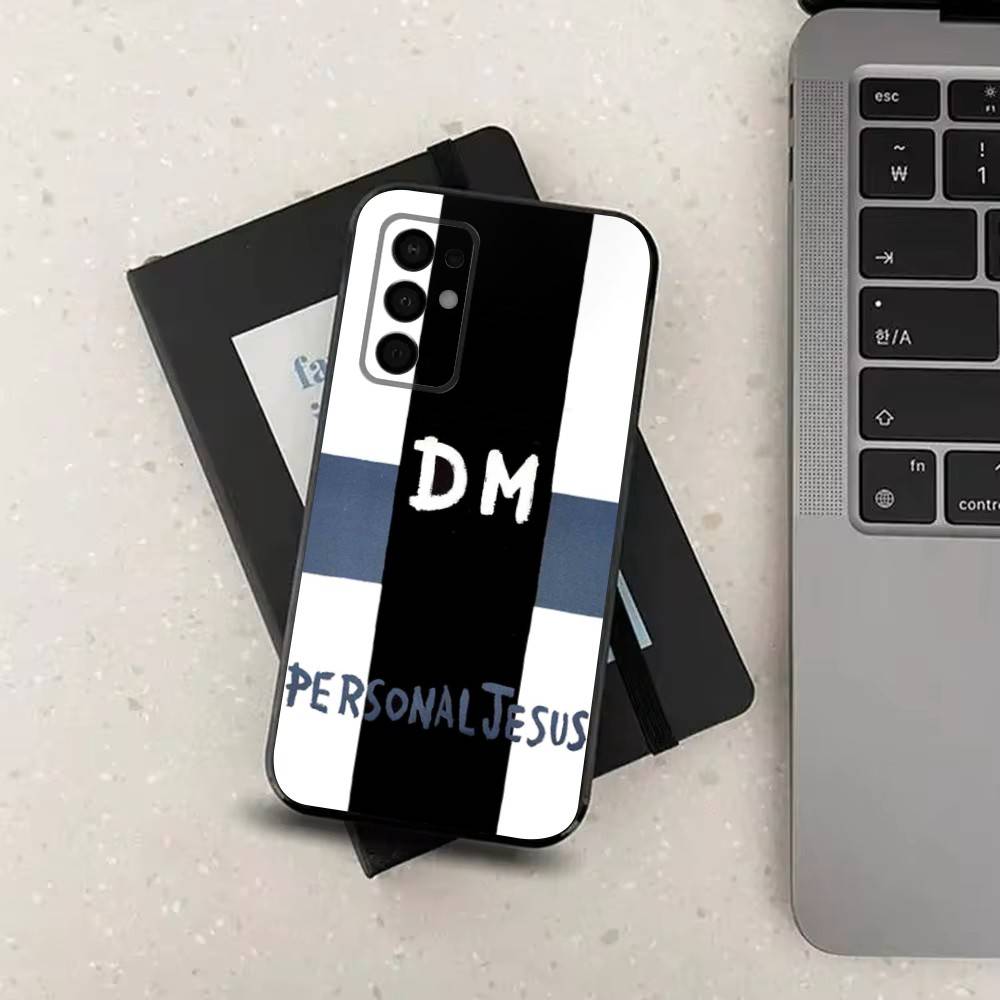 Hot D-Depeche M-Mode Band Phone Case For Samsung Galaxy A13,A21s,A22,A31,A32,A52,A53,A71,A80,Soft Black Shell