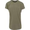 Urban Classics Mens Long Turn Up Shaped T-Shirt