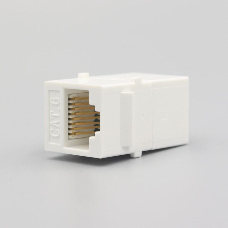 Адаптер сетевого модуля CAT6 Gigabit RJ45 гнездо-гнездо прямой проход