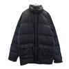 Navy Blue Tag Old Down Jacket L Black Men's Used