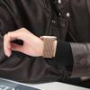 Толстый металлический ремешок для Apple Watch Band Ultra2 3 49мм 46 45мм 41мм 40мм 44мм Миланский ремешок Браслет iWatch series SE 11 10 9 8