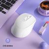 Dual-Mode Silent Wireless Bluetooth Charging Mouse for Laptops
