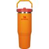 Ice Flow Flip Straw Goldenrod Vacuum Insulated Stainless Steel Water Perfect for Sports and Warranty Included Japanese 2.0, Coral, Tumbler,