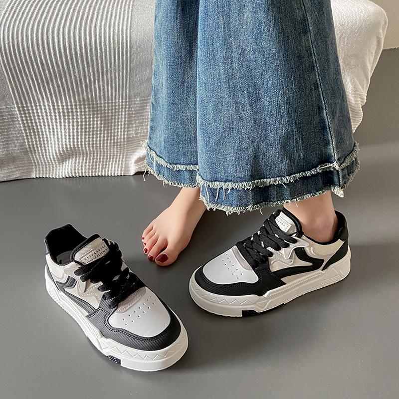 Новые стильные женские кроссовки Sneskers на платформе, модные дышащие сетчатые туфли на плоской подошве для ходьбы, кроссовки женские вулканизированные туфли