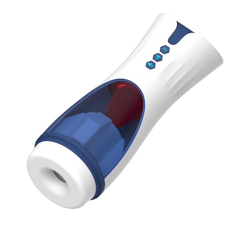 Male Automatic Heating Masturbation Cup Blowjob Sucking 7 Vibrating Vagina Anal Masturbator Pussy Sex Toys for Men for Adults 18