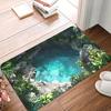 3D коврик-дверь с рисунком пещерной норы, противоскользящий, для входа, кухни, ванной, пола, ковер для сада, подстилка под ноги