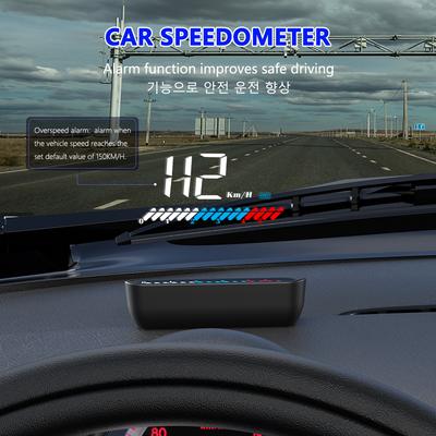 ZQKJ M7 OBD2 GPS HUD Проектор на лобовое стекло Автомобильный цифровой спидометр Датчики температуры воды Авто подходит для всех автомобилей