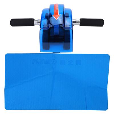 Ролик для пресса Четырехколесный Тренажер для мышц живота Тренажерный зал Домашнее фитнес-оборудование с передачей