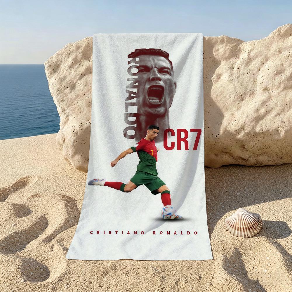 Пляжное полотенце Athlete C-CR7 Для пляжей, студий йоги, спортзалов, горячих источников, бассейнов и пикников