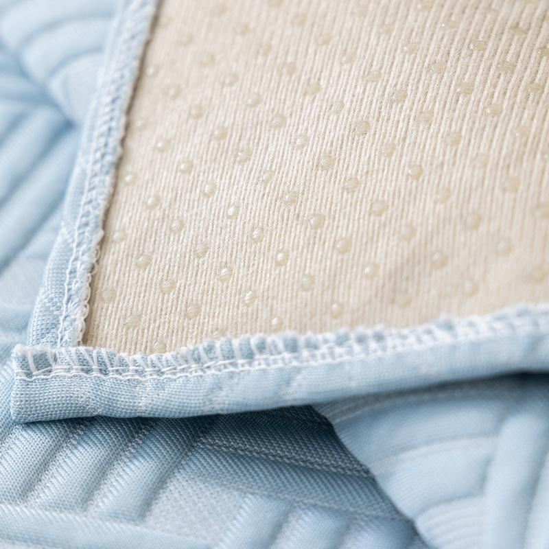 Summer Ice Silk Sofa Cushion, Summer Cold Feeling Mat Cushion, New Living Room Leather Sofa Non-slip Cover Cloth Towel