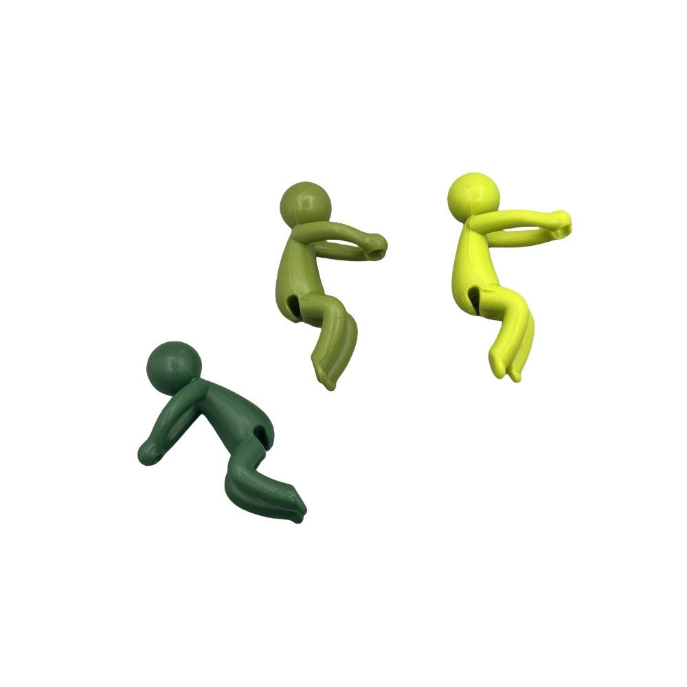 3 шт. милый гуманоидный помощник для поддержки растений для почек, стеблей и опор растений, идеально подходит для размножения и домашнего садоводства, отличный подарок для любителей растений