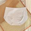 Thin Underwear Women Comfortable Breathable Girls No Trace Matching Color Middle Waist Antibacterial Briefs