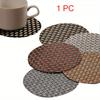 1 шт ПВХ тканые подставки под стаканы ресторан изоляционная подкладка для воды теплоизоляция нескользящий коврик для стола