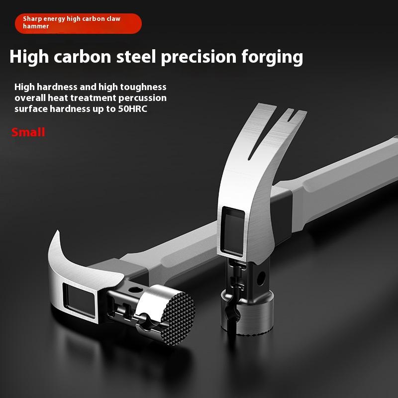 RAYENR Fiber Handle Claw Hammer Tools High Quality Steel Hammer Head Industrial Multifunction Household Repair Hand Tools