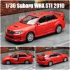 Subaru Impreza WRX STI 2010 Rally Car JDM Simulation Diecast & Toy Vehicle RMZ City 1:36 Alloy Model Gifts For Children