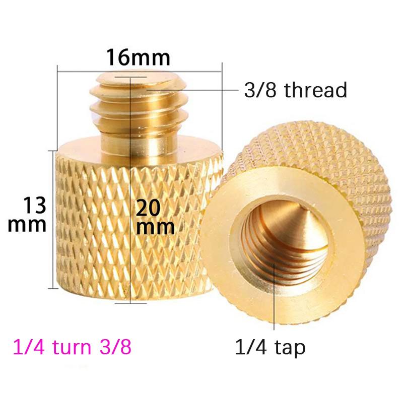 Camera Accessories Camera Conversion Screw 5/8 To 3/8 To 1/4 Inch Adapter Mount