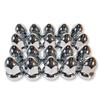 TONGARI Nut Caps, 33mm H60, ISO Chrome Plated, Dress Up for American, Euro, Custom Trucks, Dump Trucks, Universal Fit (Set of 20 (+ Spare))