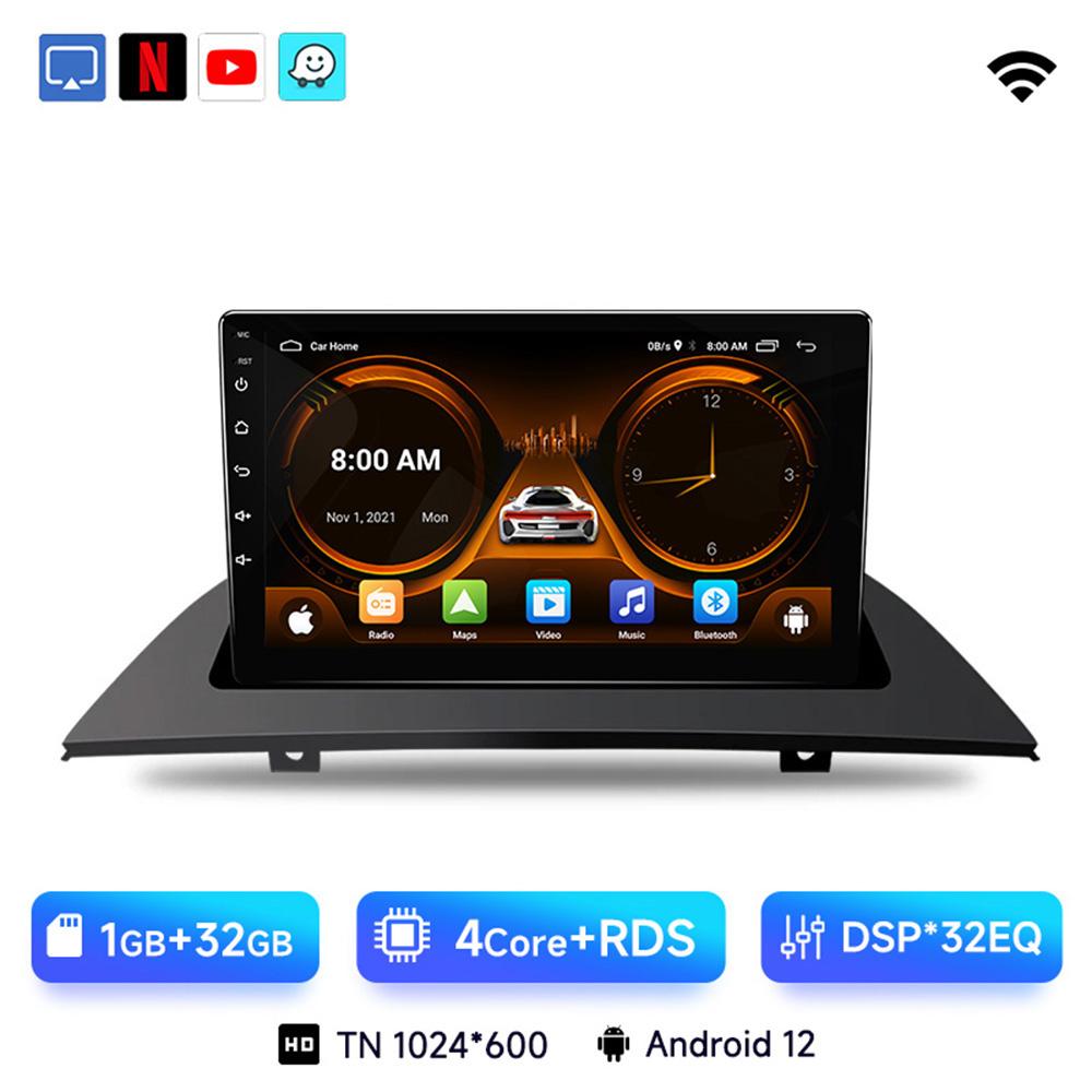 Автомобильное радио JIUYIN для BMW X3 E83 2003-2011, беспроводное CarPlay, Android Auto, мультимедийная система с интеллектуальным экраном, дисплей 2din