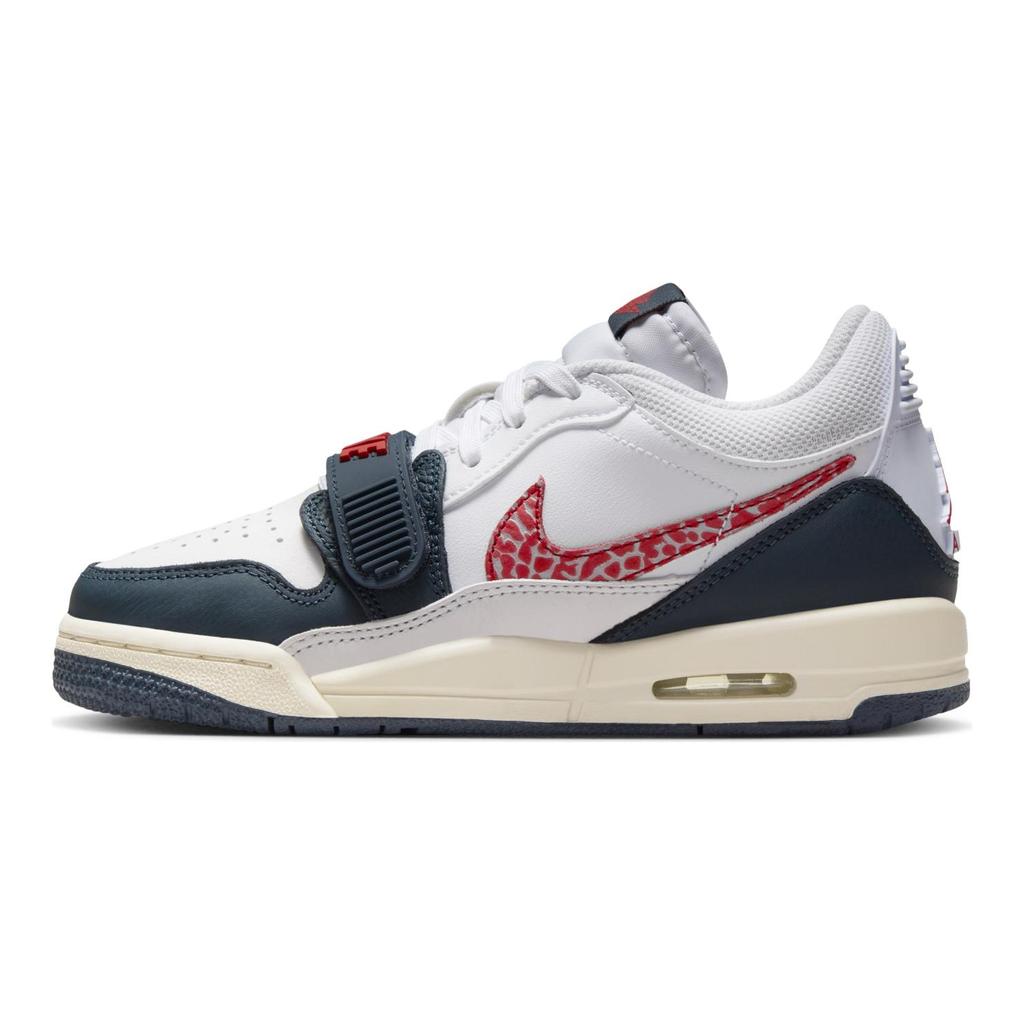 Air Jordan Legacy 312 Low GS США Детские Кроссовки Белый Волчий-Серый Бледно-Слоновая кость CD9054-146