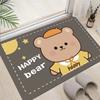 Напольный коврик с героями мультфильмов, впитывающий нескользящий коврик для ванной комнаты, домашний дверной коврик, коврик для спальни, ковер на дверь, домашний коврик для ног, моющиеся детские коврики
