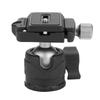 VELEDGE Aluminum Alloy 360 Degrees Swivel Mini Ball Head 5kg Load Mount for DSLR Camera Tripod