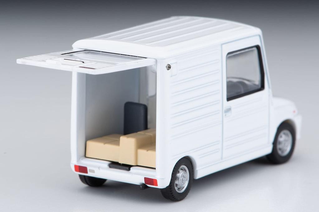Tomica Limited Vintage Neo Daihatsu Mira Van White Finished Product 1/64 LV-N276a Walk-through
