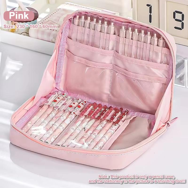 12 Layers Large Capacity Pencil Case Good Looking Multifunctional Classification Storage Stationery Storage Bag 1pc