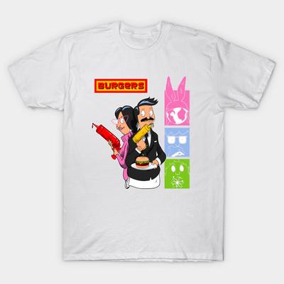 Футболка женская Burger Spies Harajuku Print Kawaii футболка летняя женская футболка с коротким рукавом топ футболка