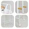 Astro Clothes Width X Depth 45 X Height 171 Pipe Clothes Accessory Casters Rack, White, Single, Approx. 68.5 Cm, Hanger, Rack, Hook, Included, 731-27