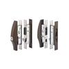MIWA Replacement Sliding Door Lock PSSL09-1LS with 5 Dimple Keys, Bronze (CB)