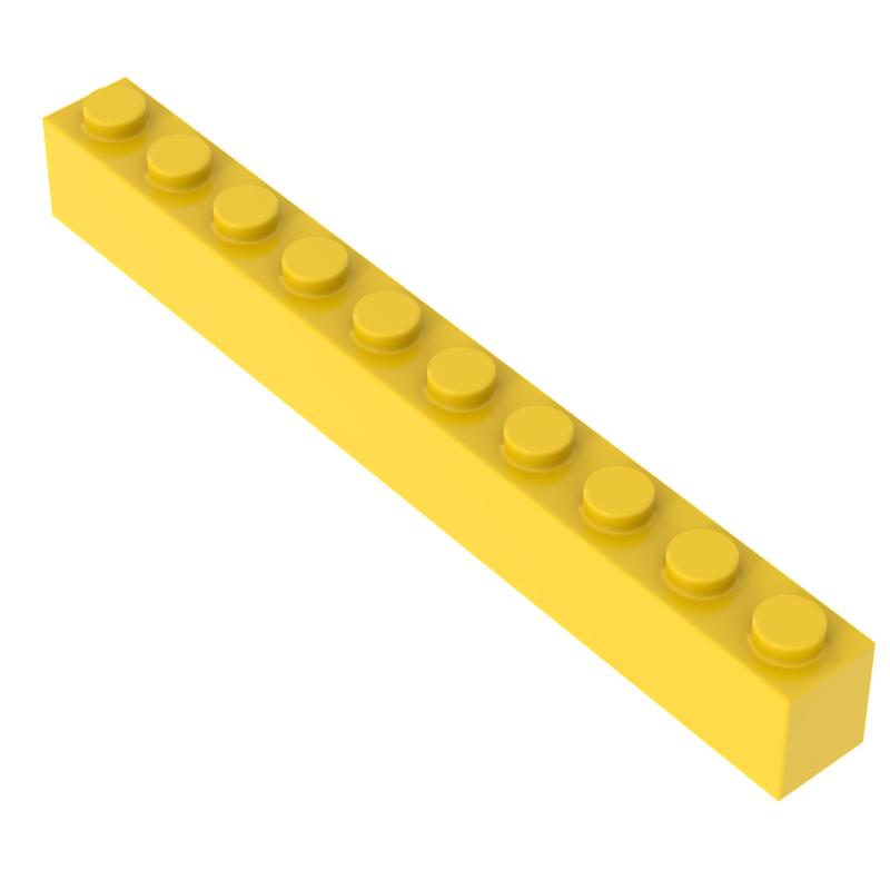 [FunBrick] 10/30/50 ШТ Кирпичики 1x10 Точек 1*10 Точек Образовательный Творческий DIY Набор Крупнооптовый Строительные Блоки Совместимые с 6111 Classic