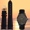 Для Mido Helmsman M025407a Series Top Genuine Leather Watch Band M005 Sao Orange Helm Leather Watch Remezzo 22 мм male