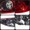 Для Mazda 3 Sedan 2014 2015 2016 2017 2018 Автоаксессуары Правый Внешний Боковой Задний Фонарь Задний Стоп-Сигнал Без Ламп