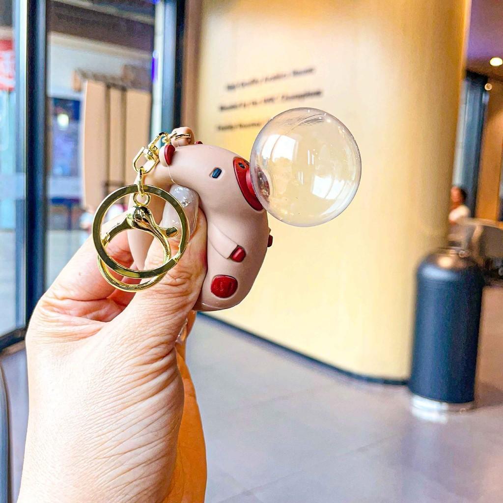 Cute Capybara Dudu Bubble Keychain Durable Silicone Gift For Women And Kids In Various Colors