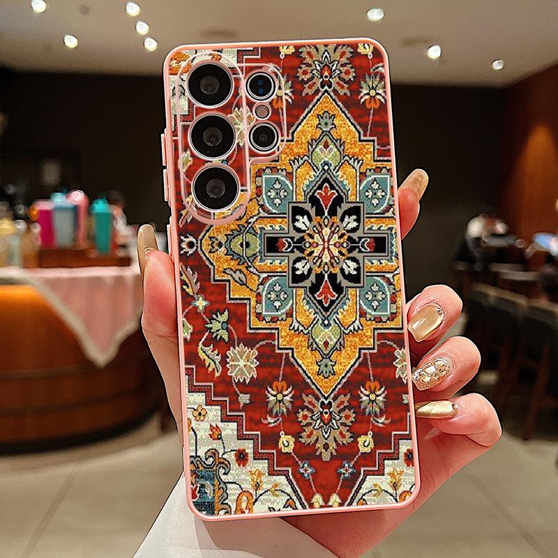 Магнитный чехол для телефона с винтажным узором-тотемом для Samsung Galaxy S26 S25 S24 Ultra S25 S23 FE A57 A56 A37 A17 A55 A26 A36 A35