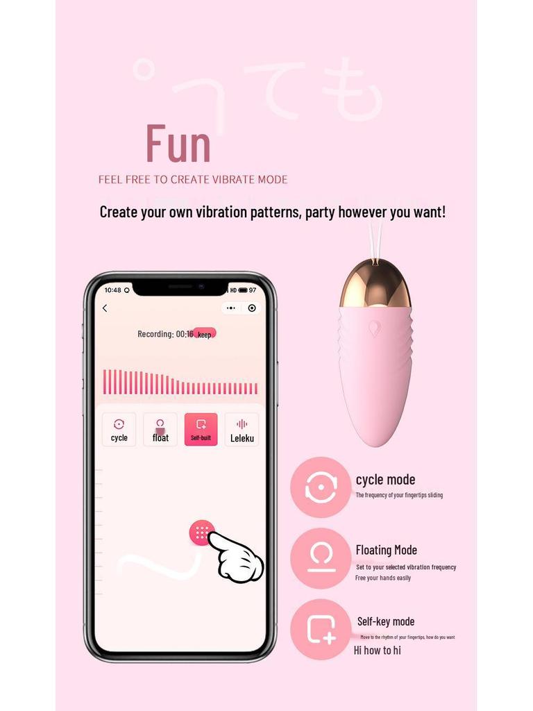 Лайло Гладиатор Беспроводной Пульт Дистанционного Управления Носимый Вибратор: Невидимый массажер для самоудовлетворения для женщин