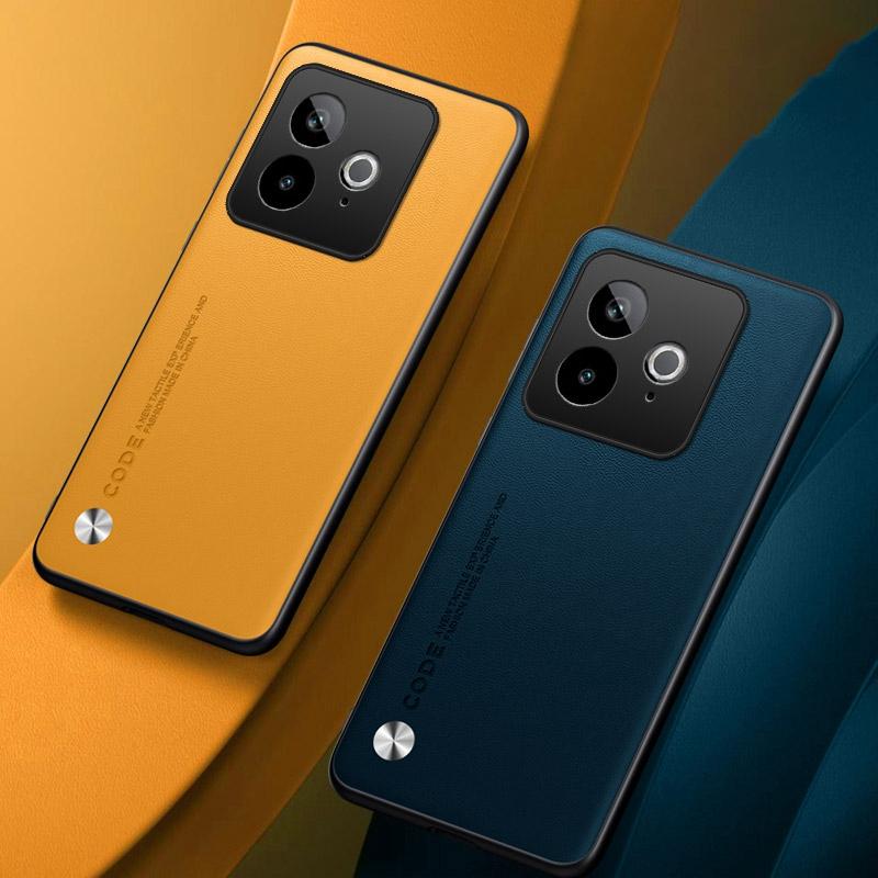 Luxury PU Leather Case For Realme GT7 GT 7 T Back Cover Silicone Shockproof Full Protection Phone Case For Realme GT 7T GT7T 5G