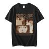 Japanese Anime Perfect Blue Graphic Girl T-Shirt Men's Women's Fashion Short Sleeve T-shirts Gothic Clothes Tee Shirt Oversized