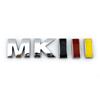 AABLB1 OEM Service MKIII Grill Emblem  2.0V 2.4T 2.6T Plastic Chrome Badge 3D Car Logo Mk3 Car Trunk Sticker  For Volkswagen